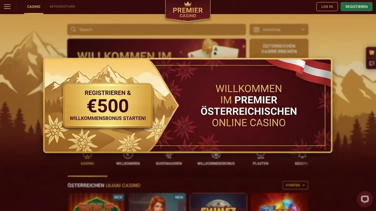 Registrierung mit Bonus